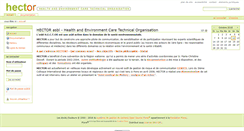 Desktop Screenshot of hector-asbl.be